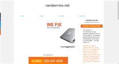 Desktop Screenshot of nerdservice.net